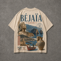 T-shirt Oversize Béjaïa La Kabylie — Coton Premium