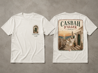 T-shirt Casbah d’Alger — Collection Vintage