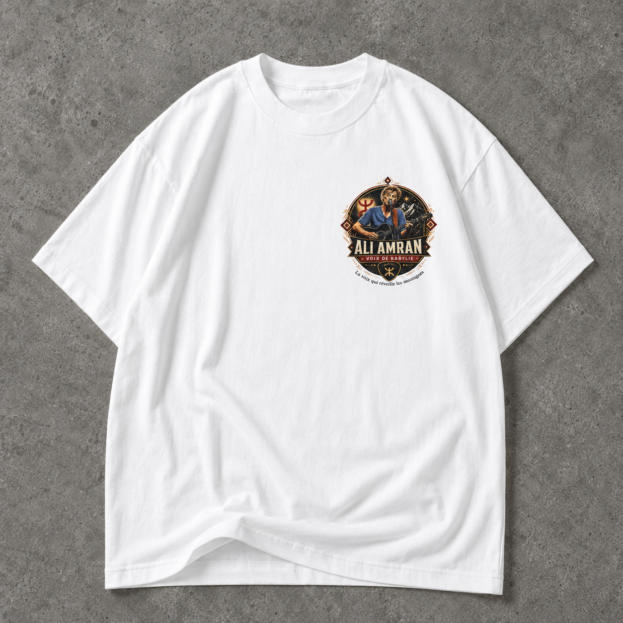 T-shirt Oversize Ali Amran – Voix de Kabylie