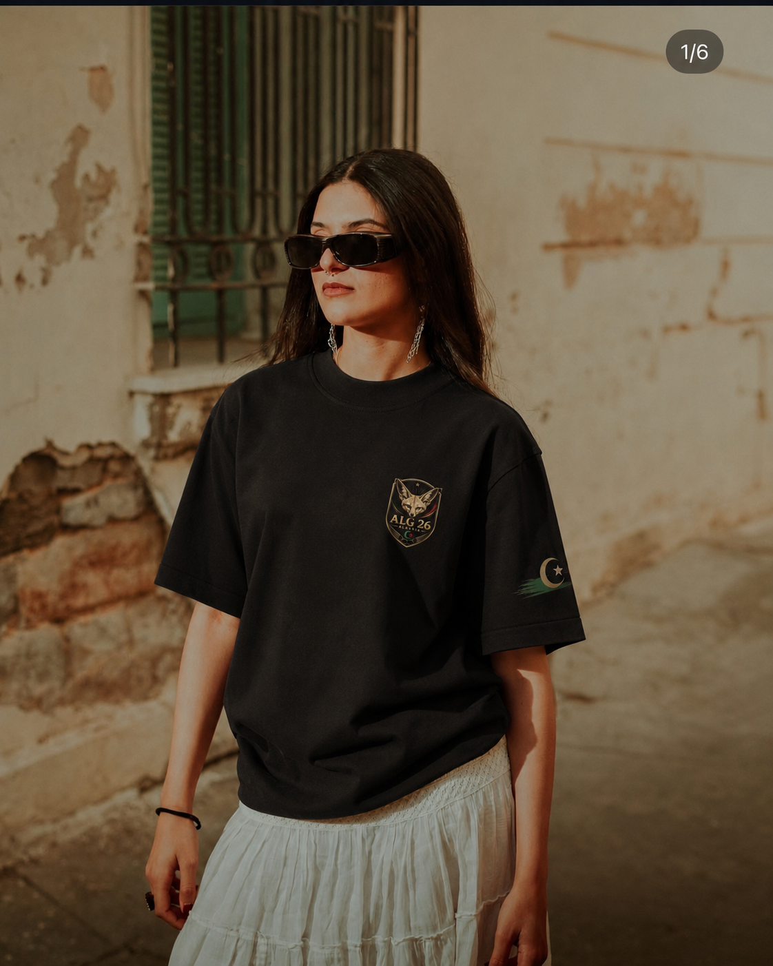 T-shirt Algérie 2026 – Fennec Édition