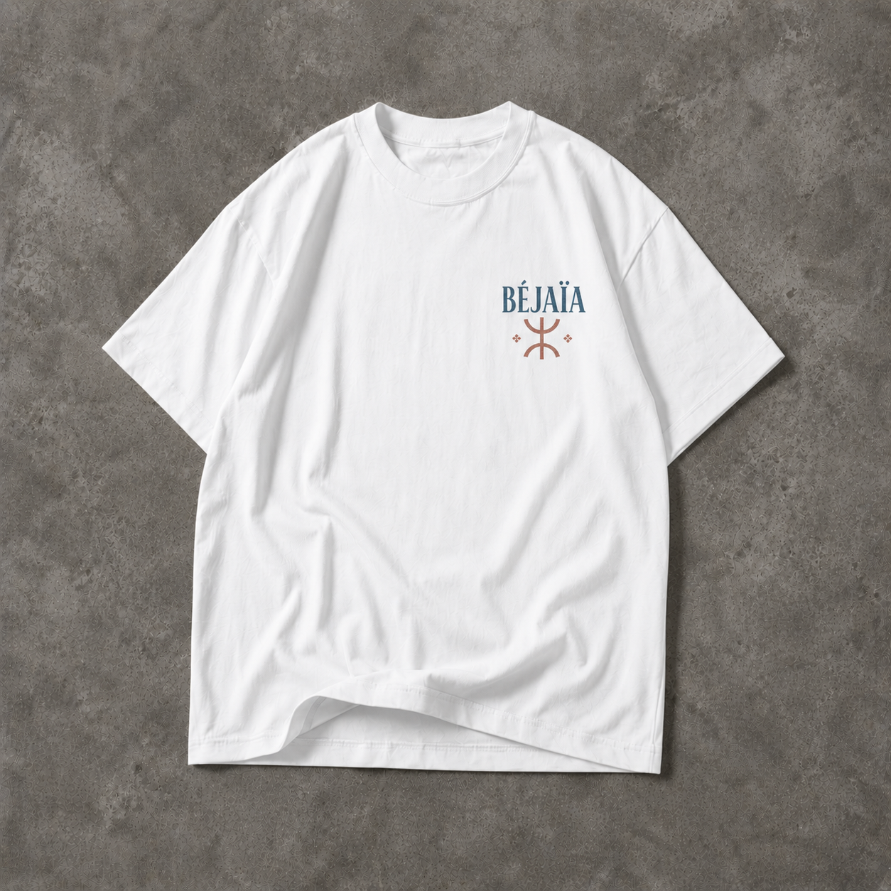 T-shirt Oversize Béjaïa La Kabylie — Coton Premium