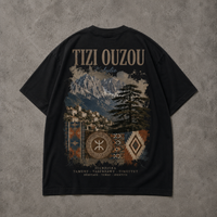 T-shirt Oversize Tizi Ouzou La Kabylie — Coton Premium
