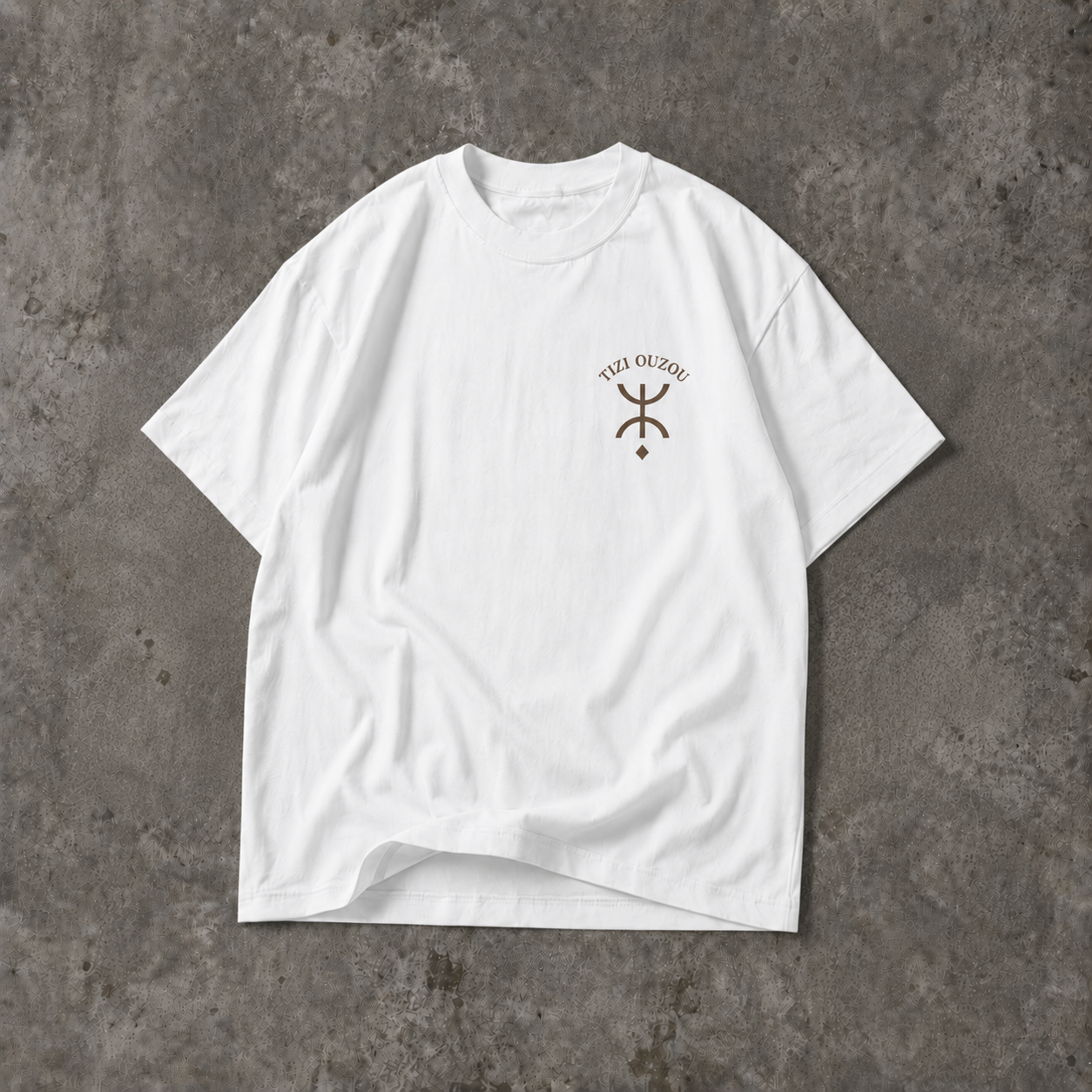 T-shirt Oversize Tizi Ouzou La Kabylie — Coton Premium