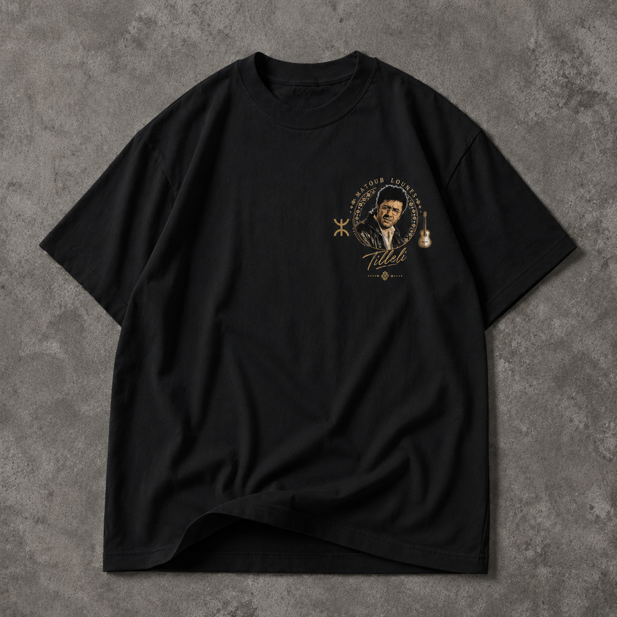 T-shirt Oversize Matoub Lounes – Édition Tillel
