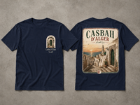 T-shirt Casbah d’Alger — Collection Vintage