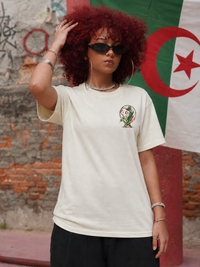 T-shirt Algérie Fan Edition – Blanc Cassé