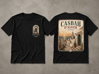 T-shirt Casbah d’Alger — Collection Vintage