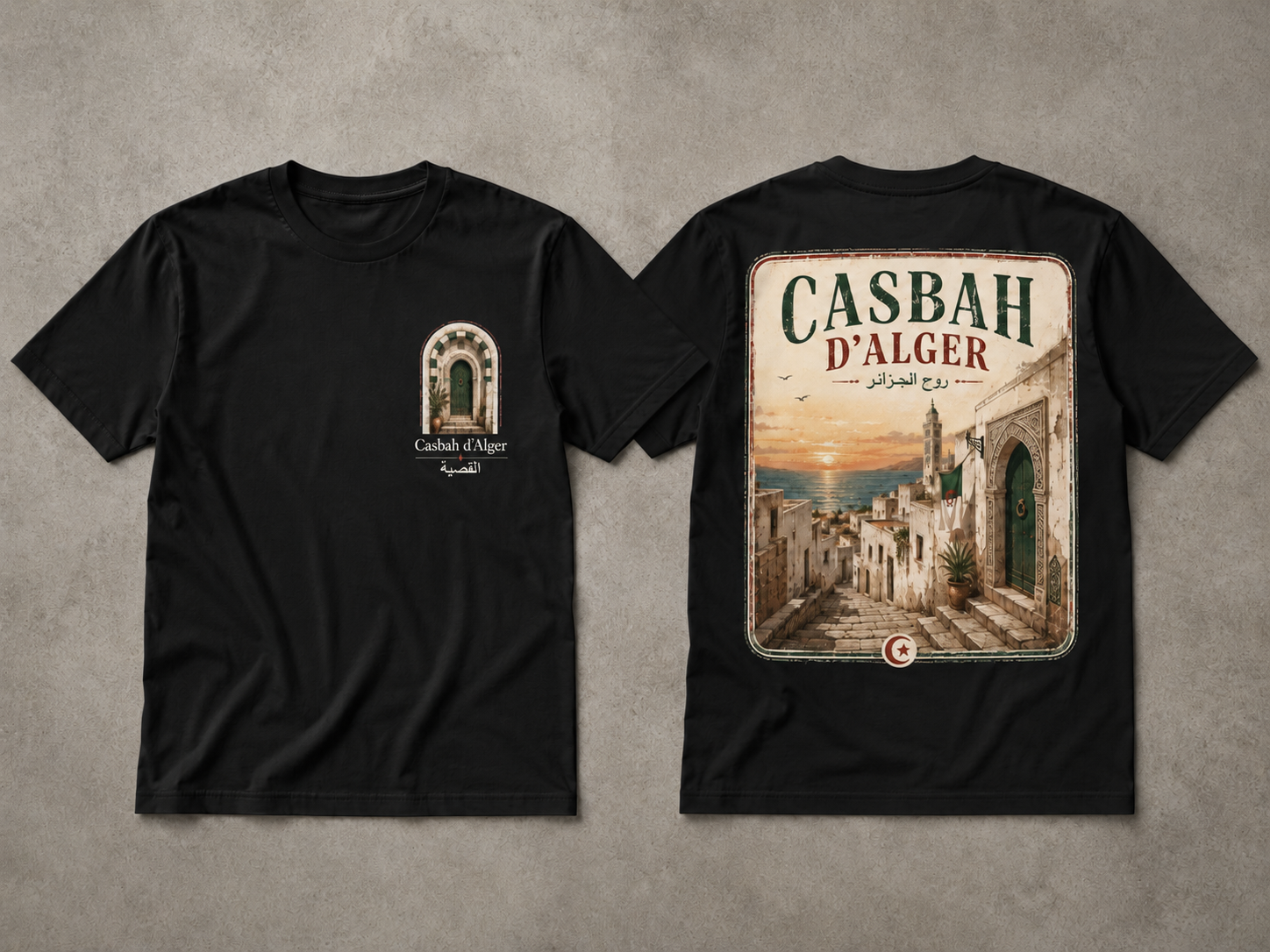 T-shirt Casbah d’Alger — Collection Vintage