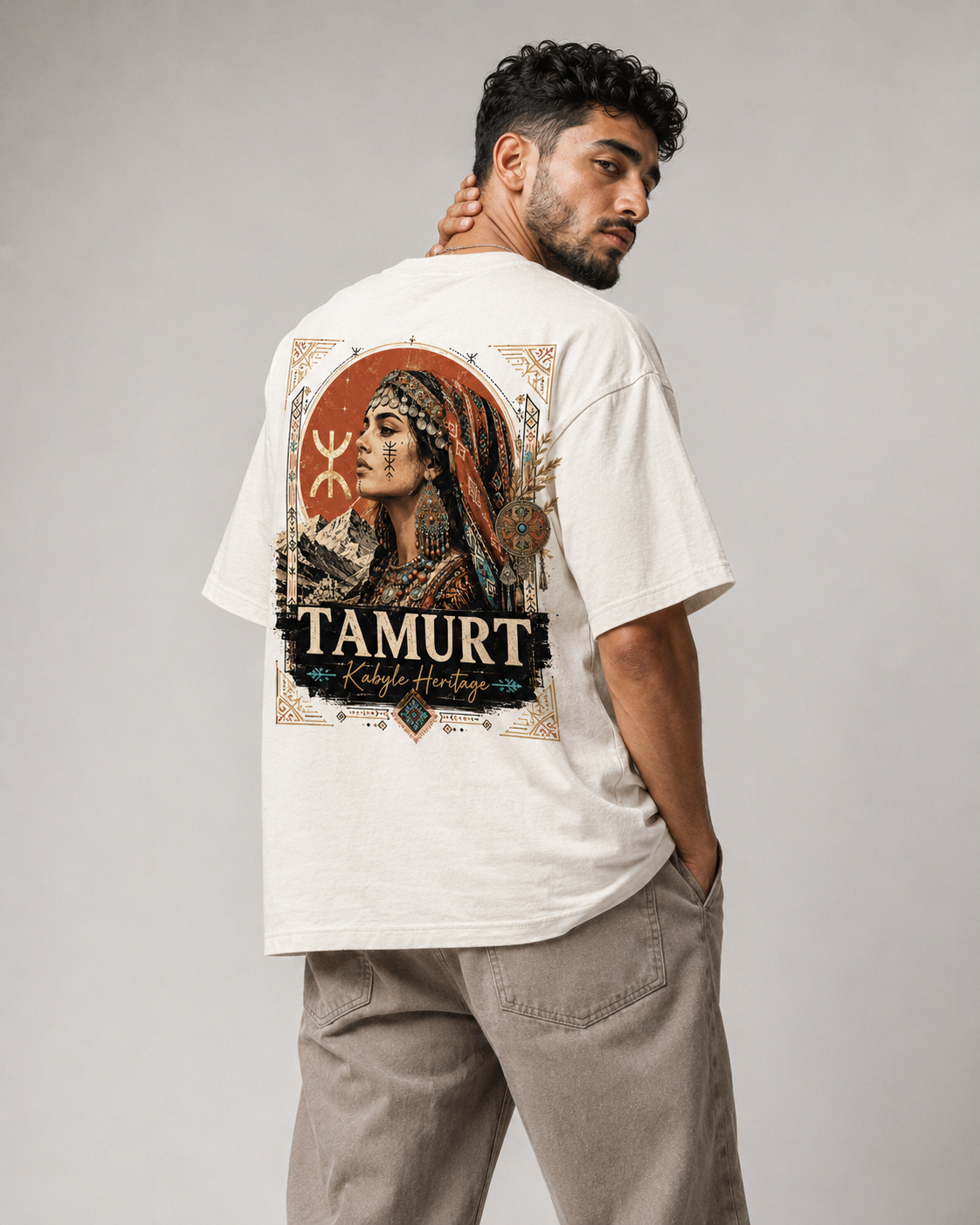 T-shirt TAMURT — Kabyle Heritage