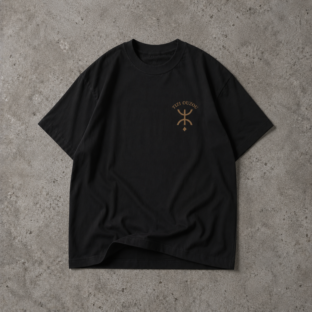 T-shirt Oversize Tizi Ouzou La Kabylie — Coton Premium