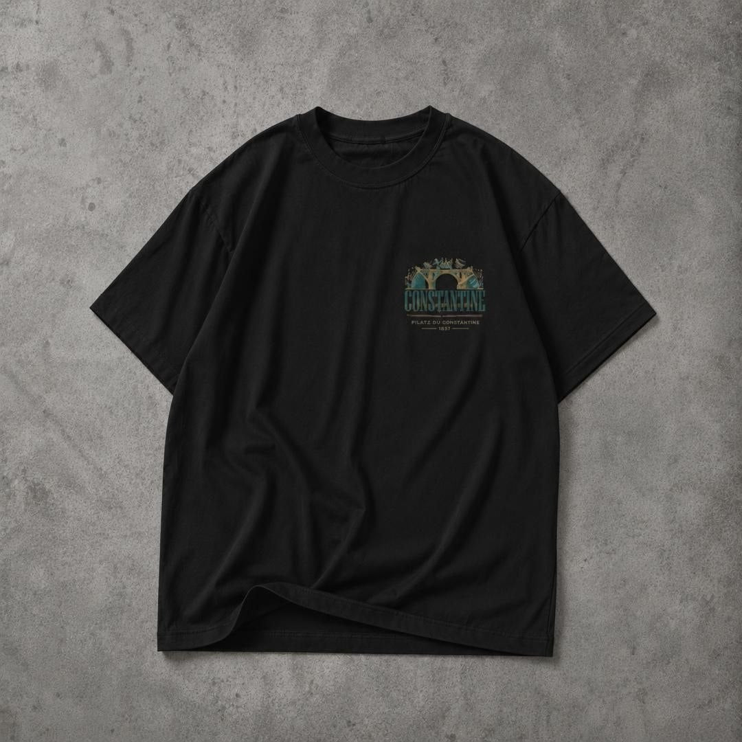 T-shirt Oversize Constantine — Coton Premium