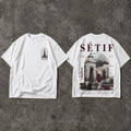 T-shirt Oversize Setif — Coton Premium